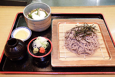 ミニ南郷丼そばセット