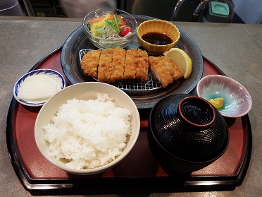 南部高原豚のとんかつ定食